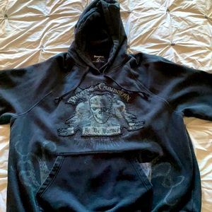 Disney Pirates of the Caribbean XL thick cotton hoodie sweatshirt